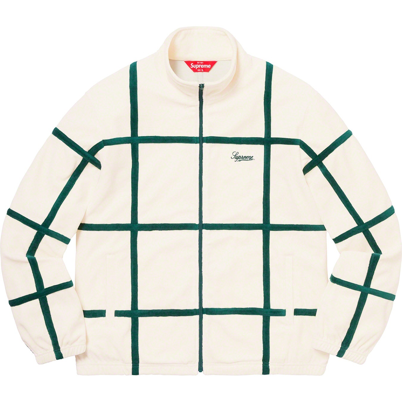 Grid Taping Velour Jacket view 14